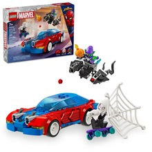 Spider-Man Race Car & Venom Green Goblin