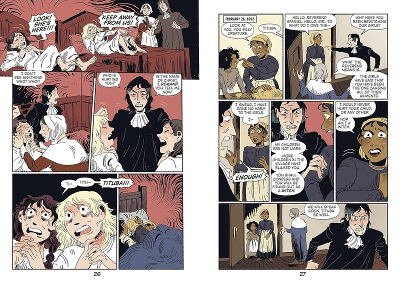 Who Was Accused in the Salem Witch Trials?: Tituba: A Who HQ Graphic Novel (Who HQ Graphic Novels)