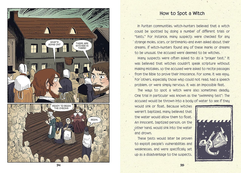 Who Was Accused in the Salem Witch Trials?: Tituba: A Who HQ Graphic Novel (Who HQ Graphic Novels)