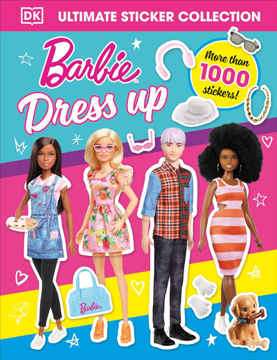 Barbie Dress-Up Sticker Book