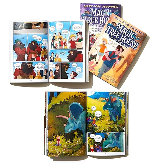 Magic Tree House Graphic Novel Starter Set: (A Graphic Novel Boxed Set)