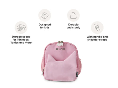 tonies® Adventure Backpack - Cloud Pink
