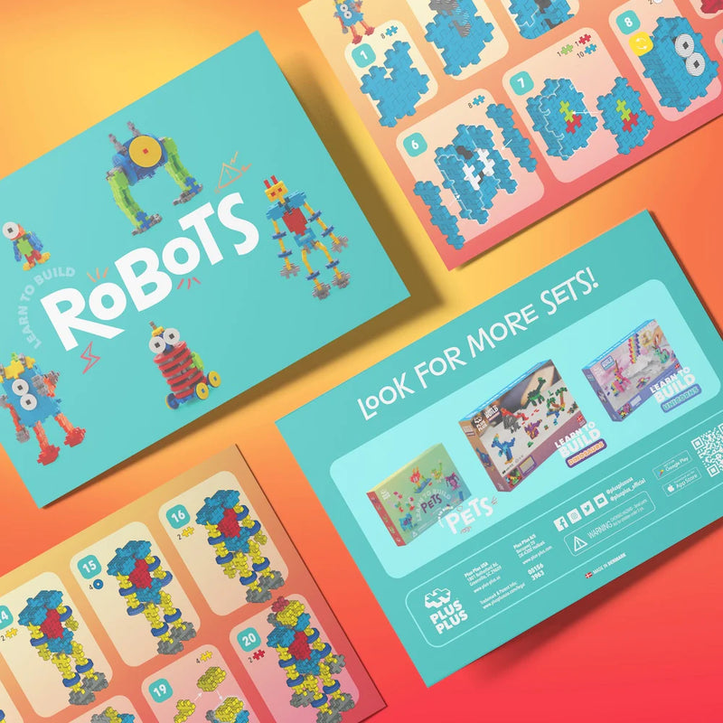 LEARN TO BUILD - ROBOTS 250 PCS