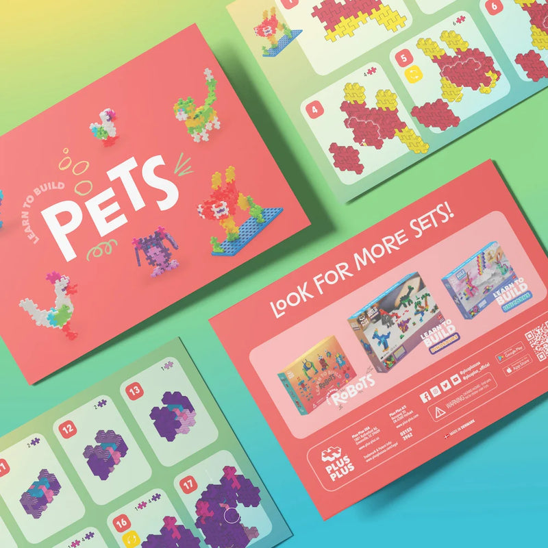 LEARN TO BUILD - PETS 275 PCS