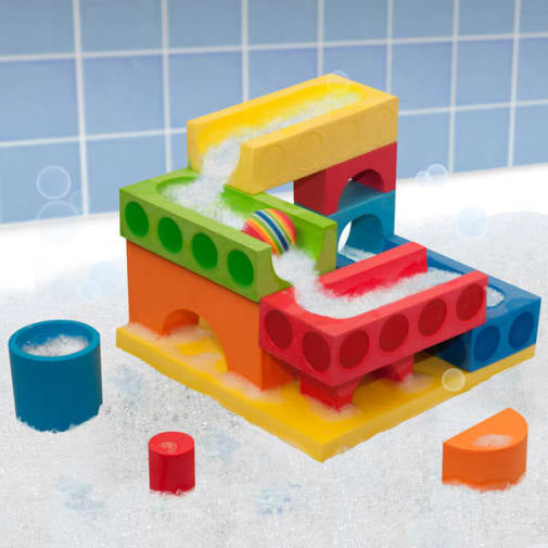 BathBlocks Floating Ball Run & Waterfall Set