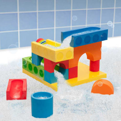BathBlocks Floating Ball Run & Waterfall Set