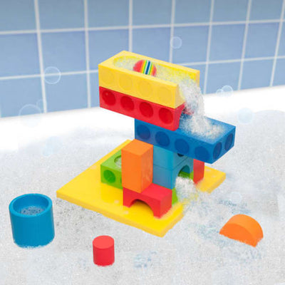 BathBlocks Floating Ball Run & Waterfall Set