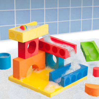 BathBlocks Floating Ball Run & Waterfall Set