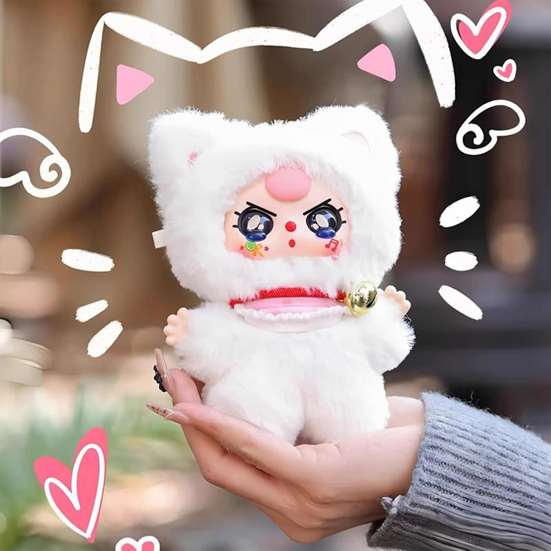 Baby Three Billionaire Cat Blind Box Plush Keychain