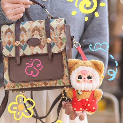 Baby Three Billionaire Cat Blind Box Plush Keychain