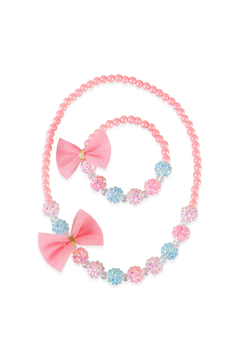 Think Pink Necklace and Bracelet Set