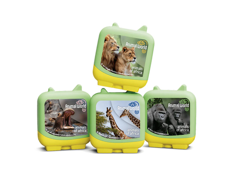 Animal World Animals of Africa Clever Tonies 4 Pack