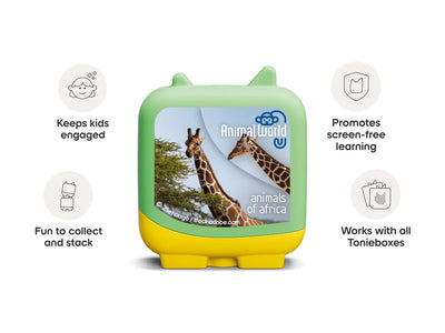 Animal World Animals of Africa Clever Tonies 4 Pack