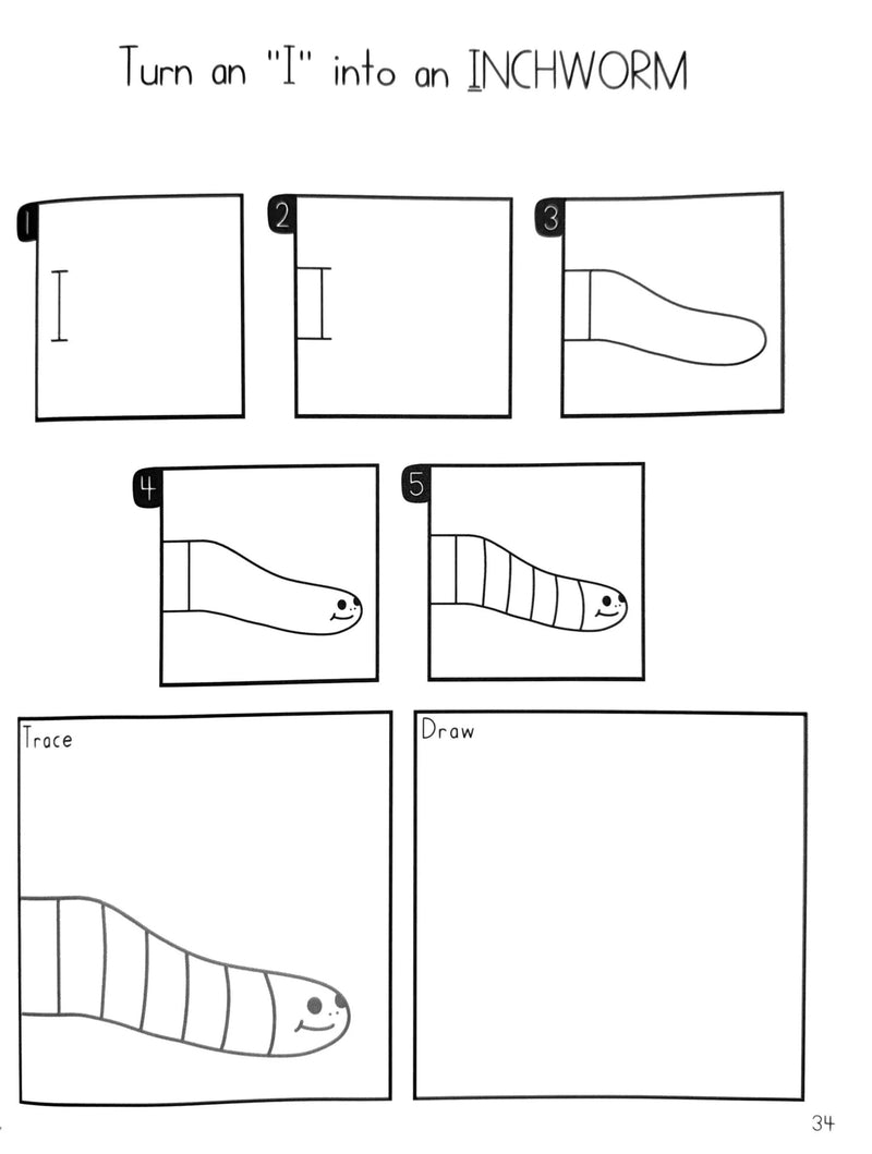 Doodles Help Handwriting—Uppercase Letter Formation