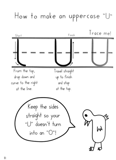 Doodles Help Handwriting—Uppercase Letter Formation