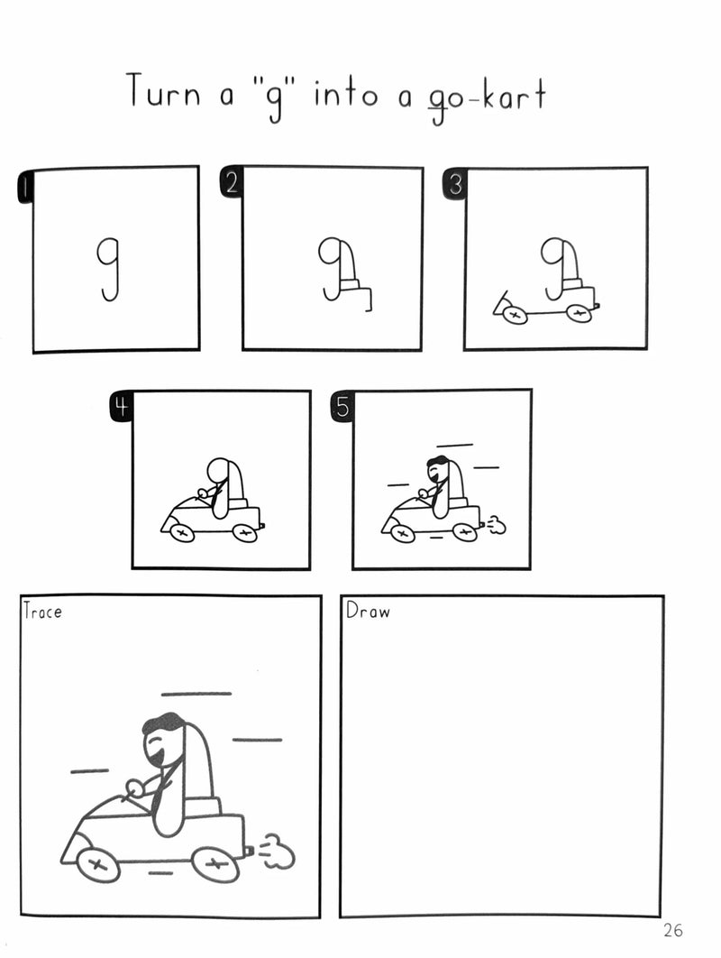 Doodles Help Handwriting—Lowercase Letter Formation