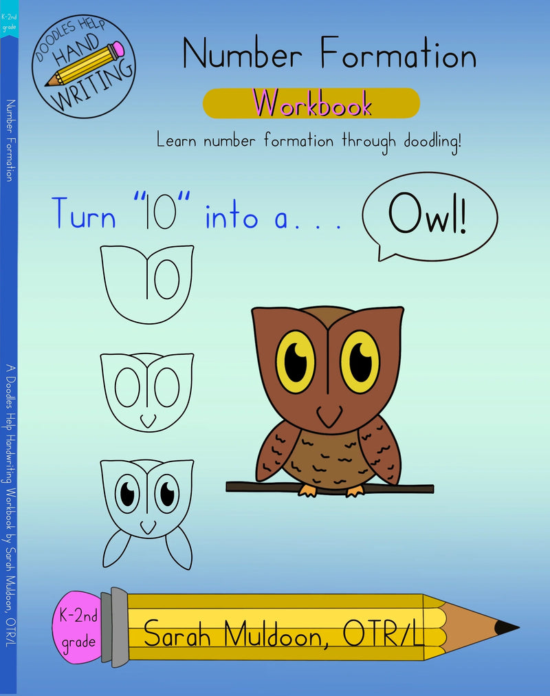 Doodles Help Handwriting—Number Formation