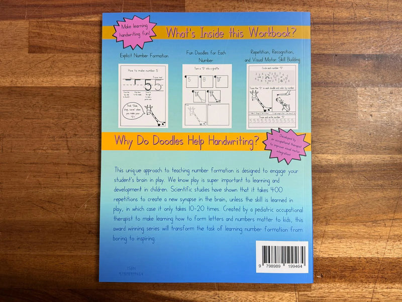 Doodles Help Handwriting—Number Formation