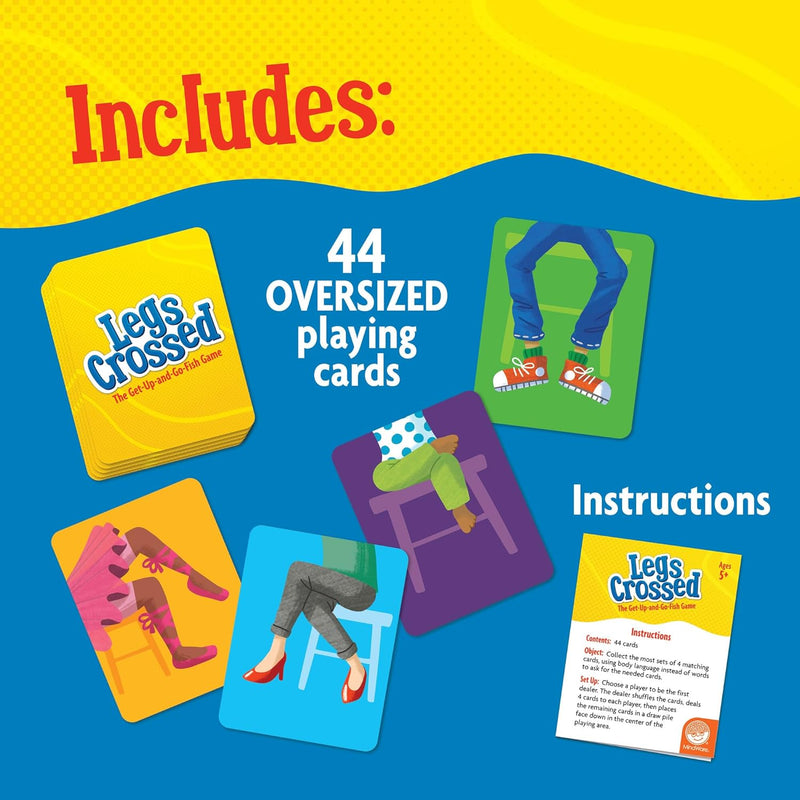 Legs Crossed The Get Up and Go Fish Game