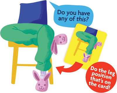 Legs Crossed The Get Up and Go Fish Game