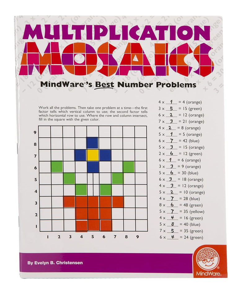 Math Mosaics:  Multiplication