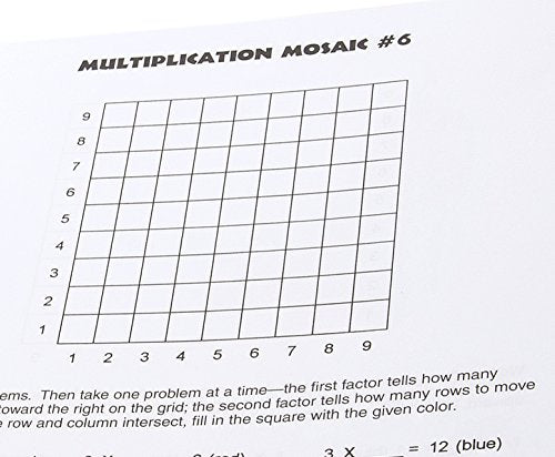 Math Mosaics:  Multiplication