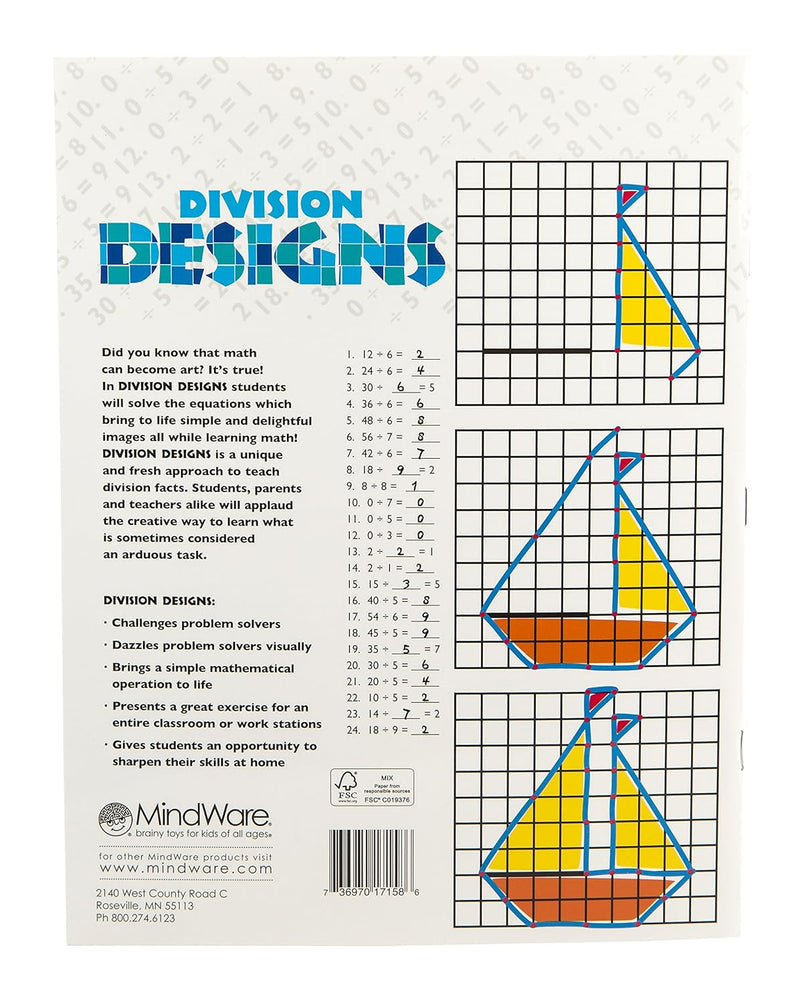 Math Mosaics:  Division