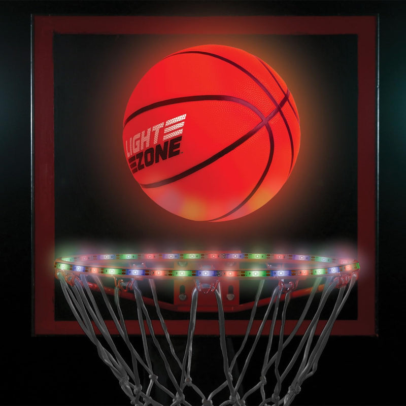 Glow Basketball Court Set with Bonus Hoop Lights