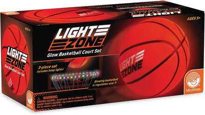Glow Basketball Court Set with Bonus Hoop Lights