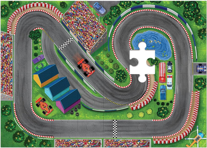 Puzzle and Play Race Day