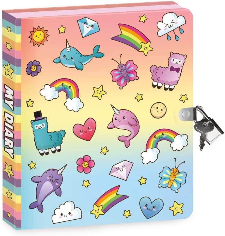 Cuties Diary with Key Keeper Necklace