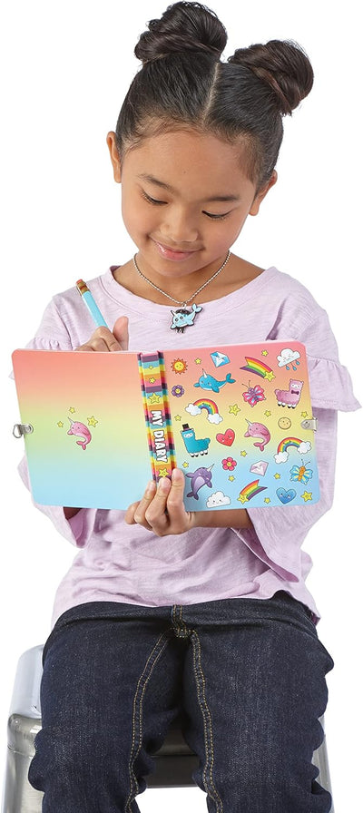 Cuties Diary with Key Keeper Necklace