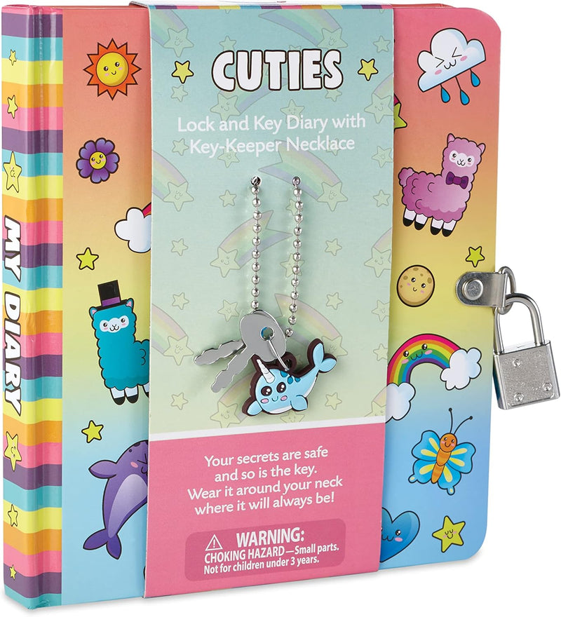 Cuties Diary with Key Keeper Necklace