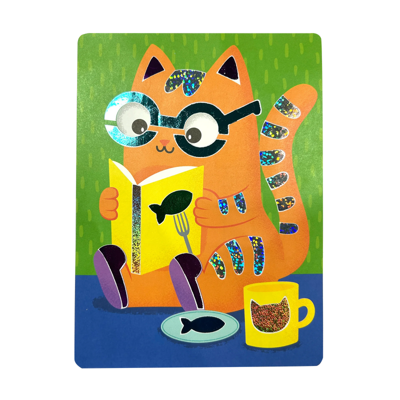 Foil-tastic Foil Art & Coloring Set - Meow Moments