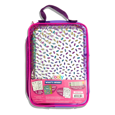 Let's Go! Activity & Coloring Kit - Unicorn Candy Town