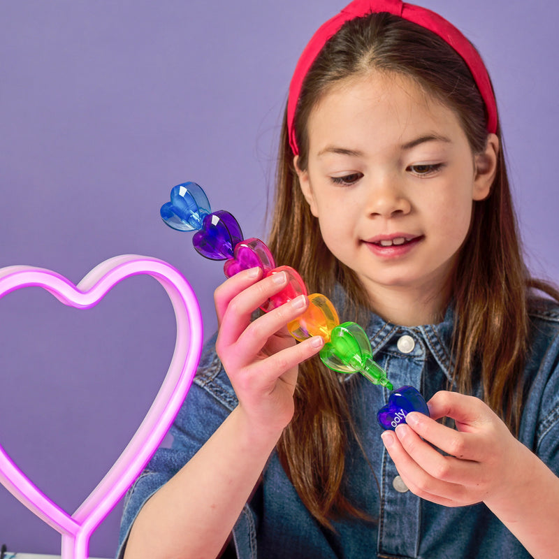 Heart Stacks Stacking Highlighters - 6 Color