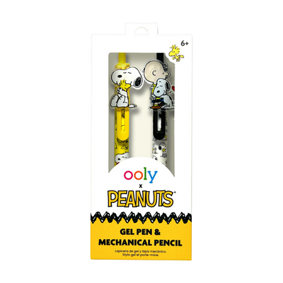 OOLY x Peanuts Gel Pen and Mechanical Pencil - Set of 2