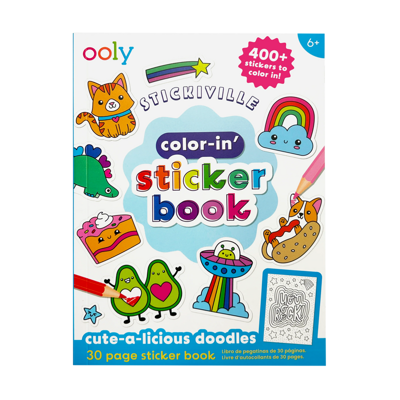 Stickiville Color-In&