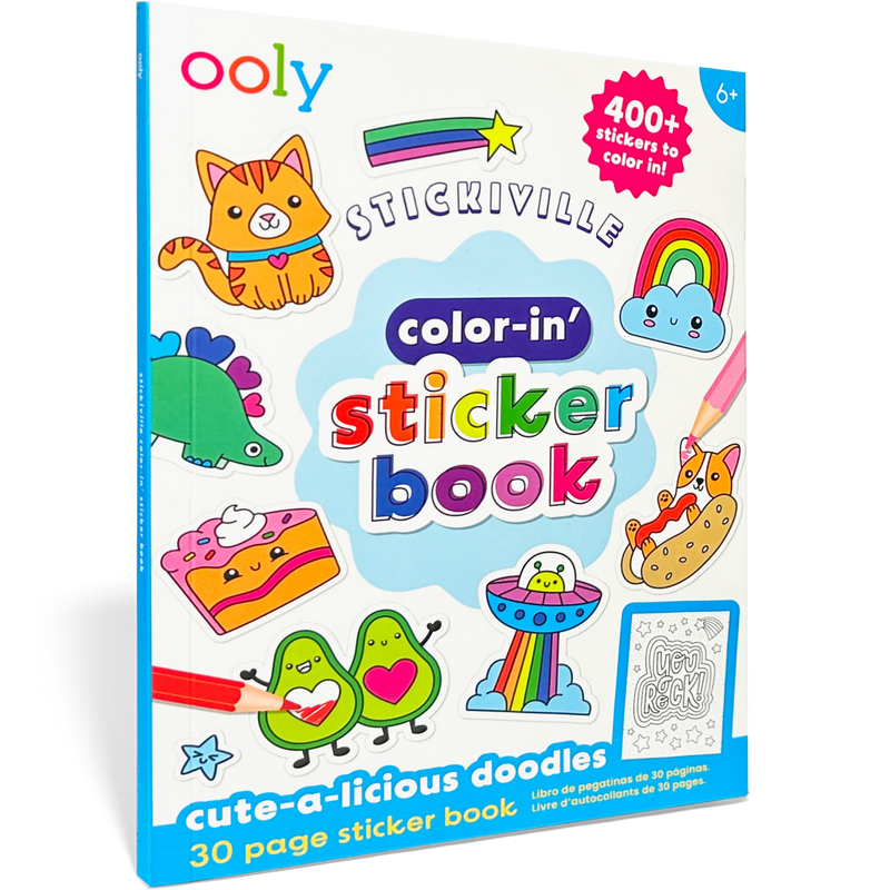 Stickiville Color-In&
