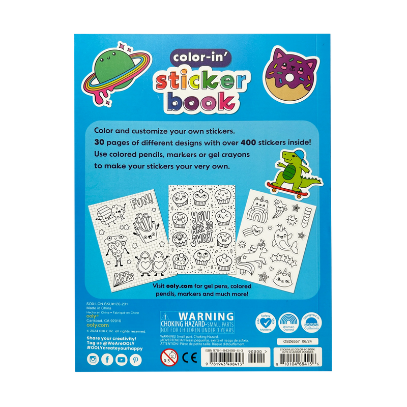 Stickiville Color-In&
