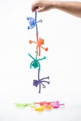 MY FIRST HANGATANGS: 6-PACK OF CURIOUSLY CLEVER PLAYTHINGS MADE FROM FOOD-GRADE SILICONE FOR AGES 1 +