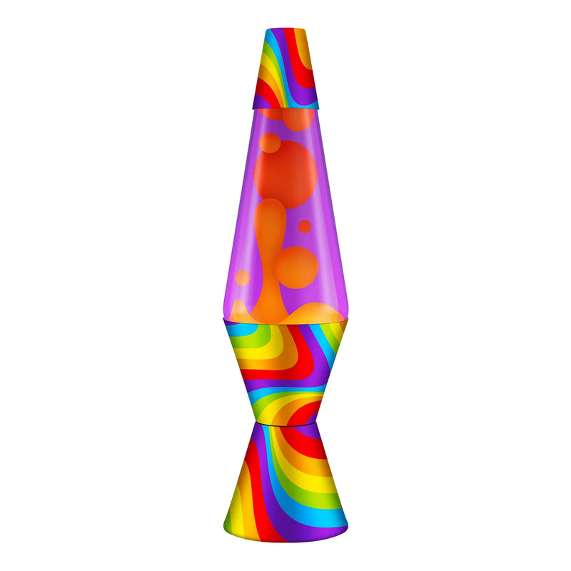 14.5″ LAVA LAMP FLOWING COLOR BANDS