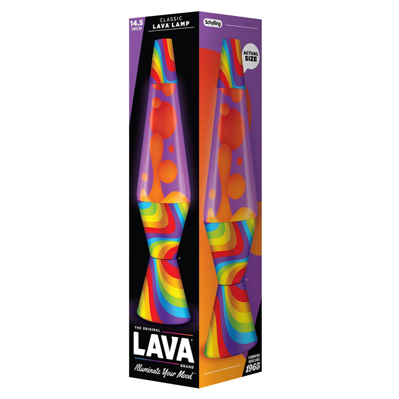 14.5″ LAVA LAMP FLOWING COLOR BANDS