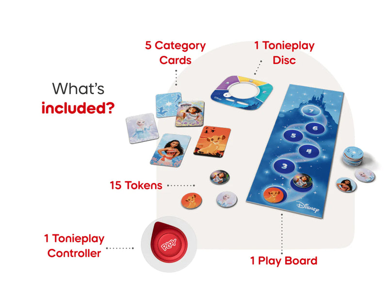 ToniePlay Set Ensemble—Disney Quiz Kingdom Game