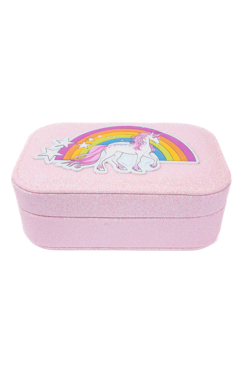 Pretty Precious Unicorn Jewelry Box in Pink