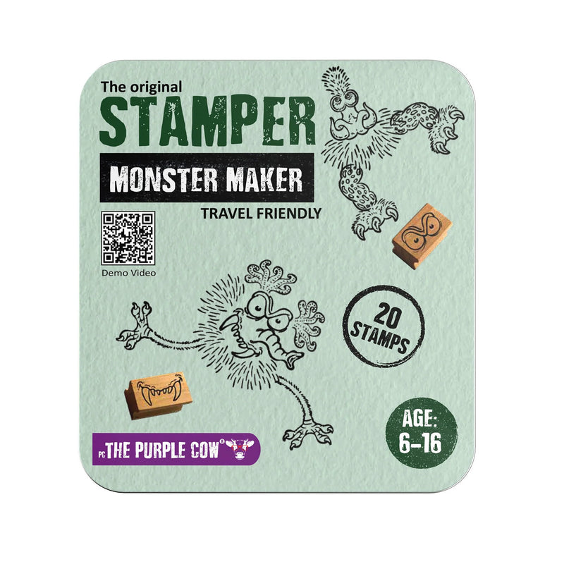 Travel Stamper Monster Maker Set