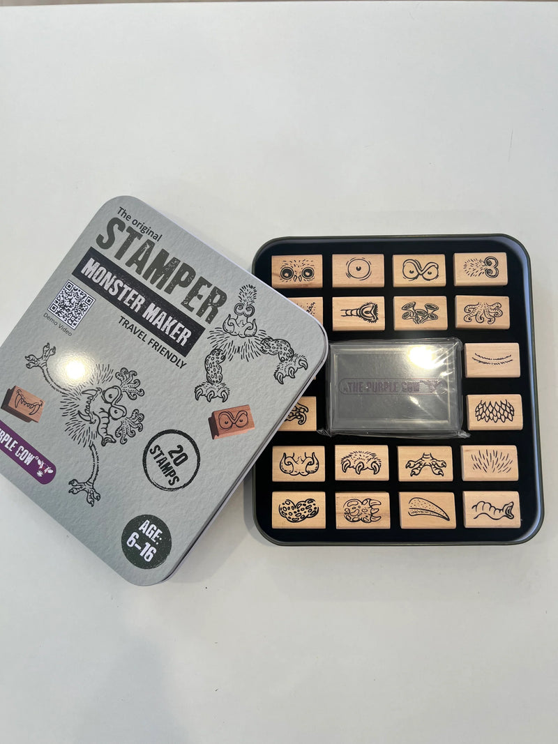 Travel Stamper Monster Maker Set