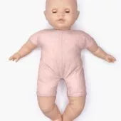Emilie, Cuties Doll 36 cm soft body and sleeping eyes