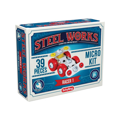 Steel Works Micro Kits—Classic Steel Construction Sets