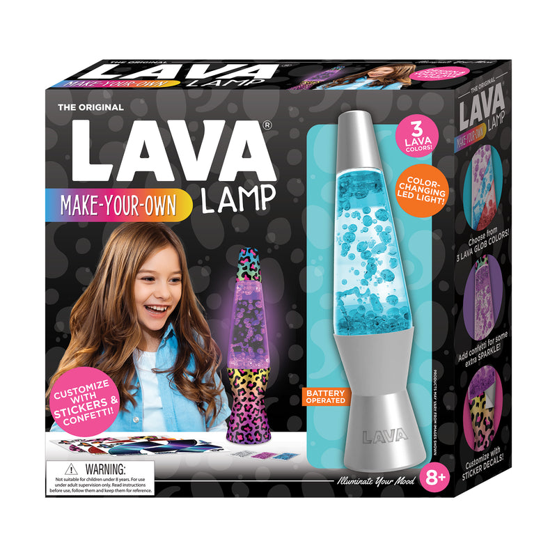 MAKE YOUR OWN LAVA LAMP